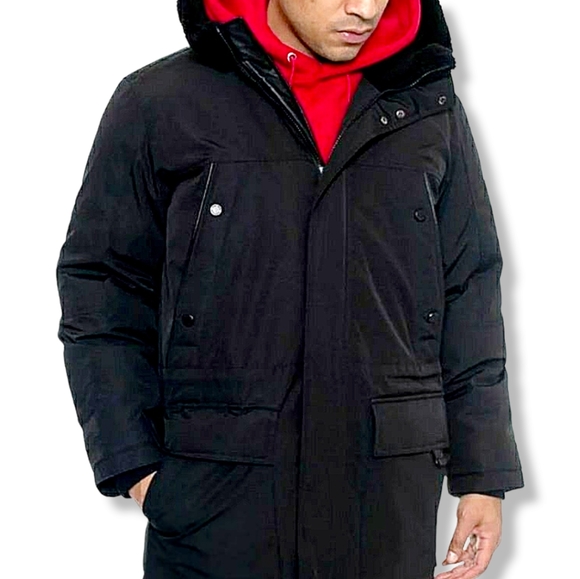 New with tags Men's XL Sean John hooded bomber jacket - Picture 6 of 16
